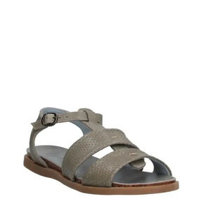 Lilimill Green Italian Leather Sandals